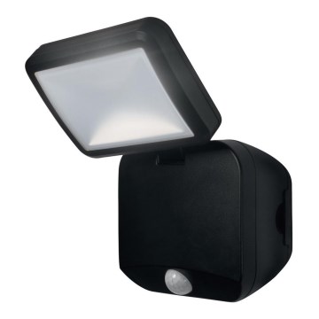 Osram - LED lauko sieninis prožektorius su jutikliu BATTERY LED/4W/4xD IP54