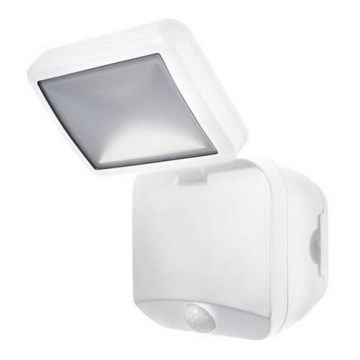 Osram - LED lauko sieninis reflektorius su jutikliu BATTERY LED/4W/4xD IP54