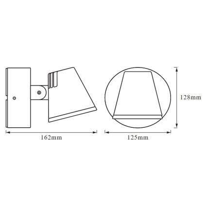 Osram - LED lauko sieninis šviestuvas ENDURA STYLE LED/13,5W/230V IP44