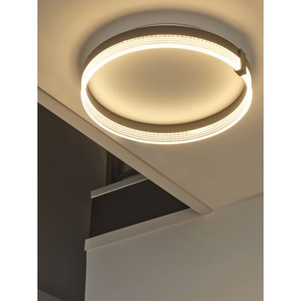 Osram - LED lubinis šviestuvas DECOR CIRCLE LED/25W/230V 3000/4000/6500K skersmuo 40 cm juoda/balta