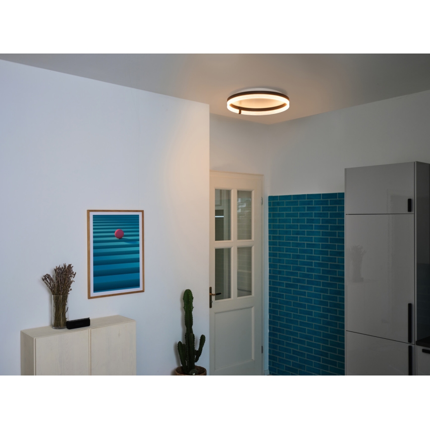 Osram - LED lubinis šviestuvas DECOR CIRCLE LED/32W/230V 3000/4000/6500K skersmuo 50 cm juodas/baltas