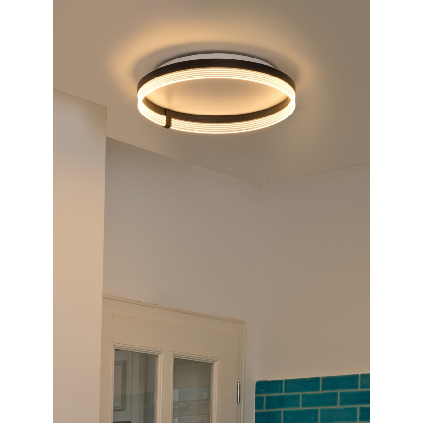 Osram - LED lubinis šviestuvas DECOR CIRCLE LED/32W/230V 3000/4000/6500K skersmuo 50 cm juodas/baltas