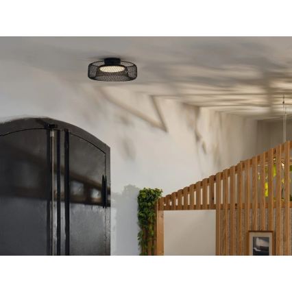 Osram - LED lubinis šviestuvas DECOR MESH LED/18,5W/230V skersmuo 30 cm juodas