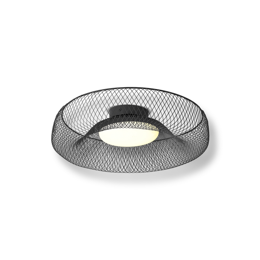 Osram - LED lubinis šviestuvas DECOR MESH LED/18,5W/230V skersmuo 30 cm juodas
