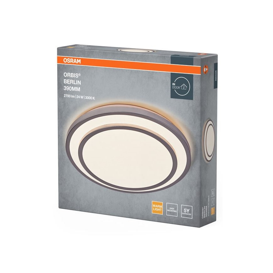 Osram - LED lubinis šviestuvas ORBIS BERLIN LED/24W/230V skersmuo 39 cm