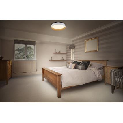 Osram - dimeriuojamas LED lubinis šviestuvas ORBIS LIVIA LED/16W/230V skersmuo 30 cm balta/ruda