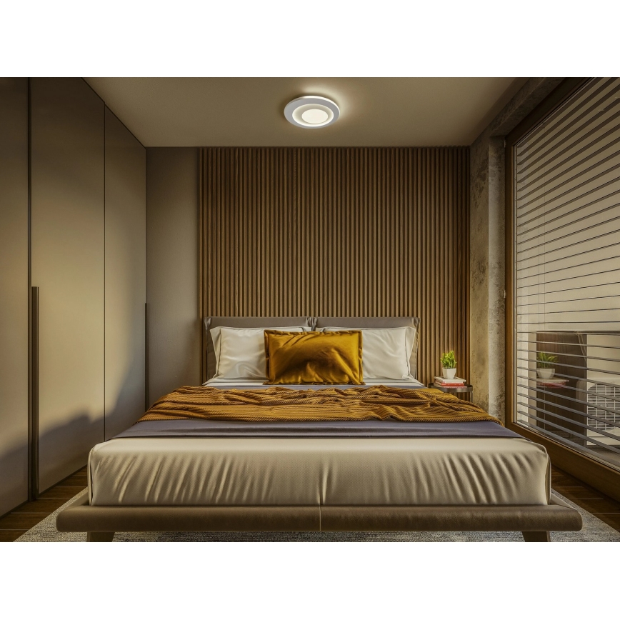 Osram - LED lubinis šviestuvas ORBIS SPIRAL LED/27W/230V Ø 40 cm baltas