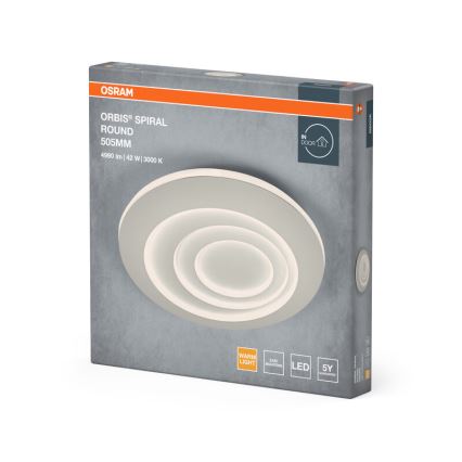 Osram - LED lubinis šviestuvas ORBIS SPIRAL LED/42W/230V, skersmuo 50,5 cm