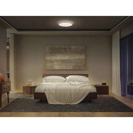 Osram - LED lubų šviestuvas ORBIS DUBLIN LED/24W/230V, Ø 39 cm, sidabrinis