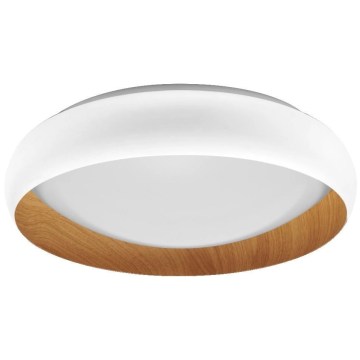 Osram - LED lubų šviestuvas su reguliuojamu ryškumu ORBIS LIVIA LED/24W/230V, skersmuo 43 cm, balta/ruda
