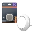 Osram - LED naktinė švieselė su jutikliu LUNETTA LED/0,3W/230V 3000K