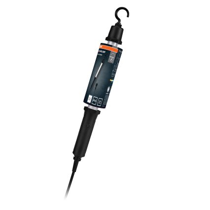 Osram - LED Nešiojama kištukinė lempa HANDLAMP LED/8W/230V 4000K IP54 juoda