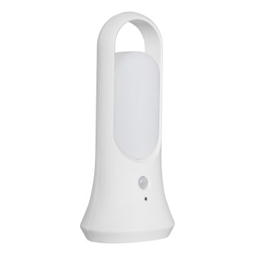 Osram - LED orientacinis šviestuvas su judesio ir sutemų jutikliu MOBILE LED/0,7W/4xAAA baltas