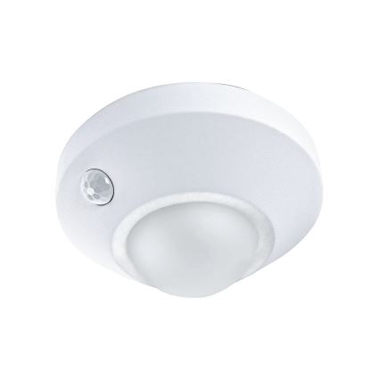 Osram - NIGHTLUX LED orientacinis šviestuvas su jutikliu LED/2W/3xAA baltas