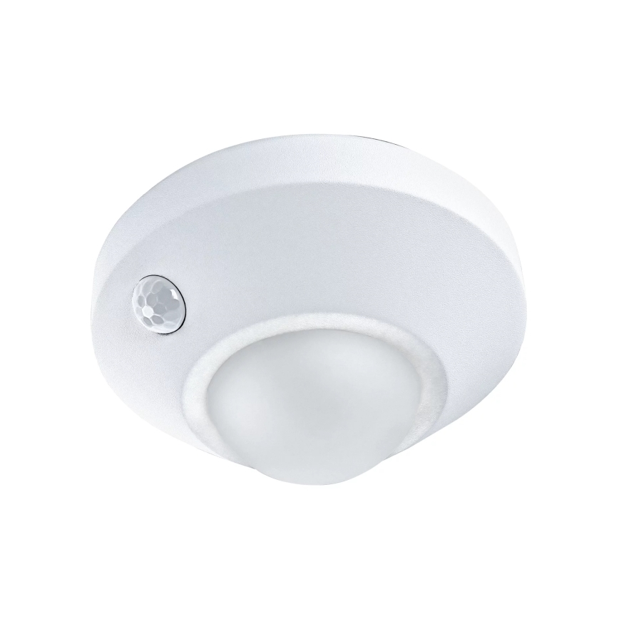 Osram - NIGHTLUX LED orientacinis šviestuvas su jutikliu LED/2W/3xAA baltas