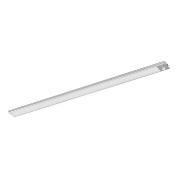 Osram - LED po spintelės šviestuvas su judesio ir sutemų jutikliu LINEAR LED/4W/3,7V 1500 mAh 3000/4000/6500K 60 cm pilka