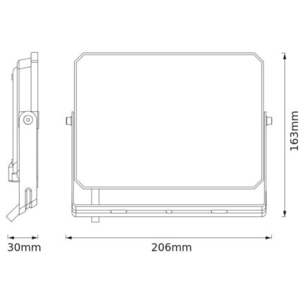 Osram - LED potvynių prožektorius LED/50W/230V 6500K IP65