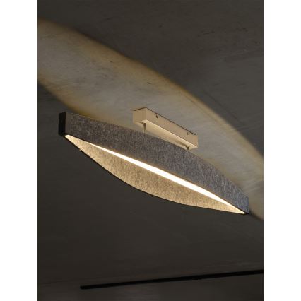 Osram - LED Prie lubų montuojama liustra DECOR FLAT LED/23W/230V pilka