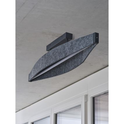 Osram - LED Prie lubų montuojama liustra DECOR FLAT LED/23W/230V pilka