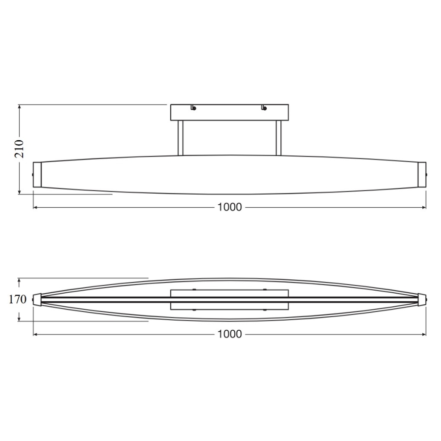 Osram - LED Prie lubų montuojama liustra DECOR FLAT LED/23W/230V pilka