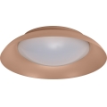Osram - LED pritemdomas lubinis šviestuvas PLATE LED/19W/230V skersm. 31 cm rožinis