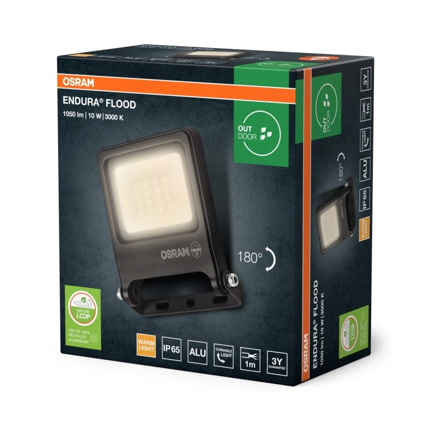 Osram - LED prožektorius ENDURA LED/10W/230V 3000K IP65