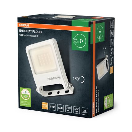 Osram - LED prožektorius ENDURA LED/10W/230V 3000K IP65