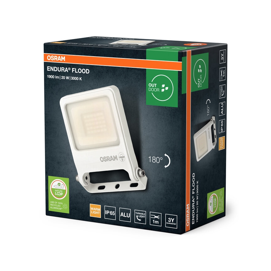 Osram - LED prožektorius ENDURA LED/20W/230V 3000K IP65