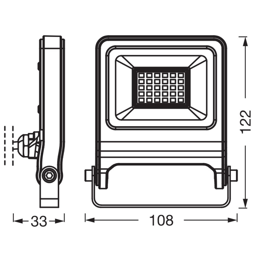 Osram - LED prožektorius ENDURA LED/20W/230V 3000K IP65