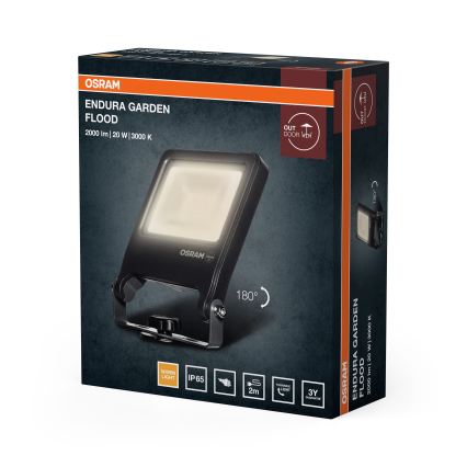 Osram - LED reflektorius ENDURA LED/20W/230V 3000K IP65 antracitas