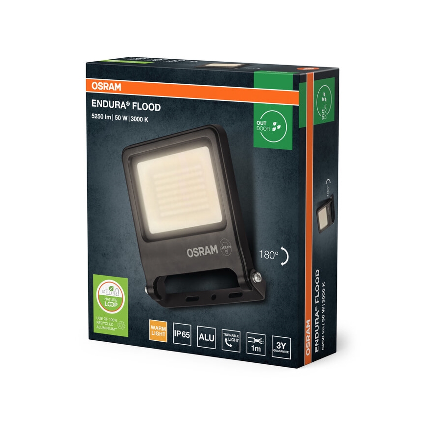 Osram - LED prožektorius ENDURA LED/50W/230V 3000K IP65