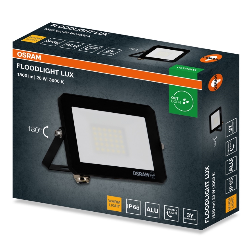 Osram - LED prožektorius FLOODLIGHT LED/20W/230V 3000K IP65