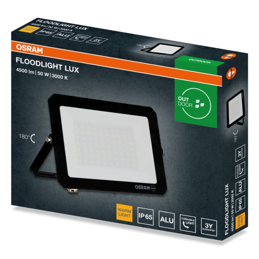 Osram - LED Prožektorius FLOODLIGHT LED/50W/230V 3000K IP65