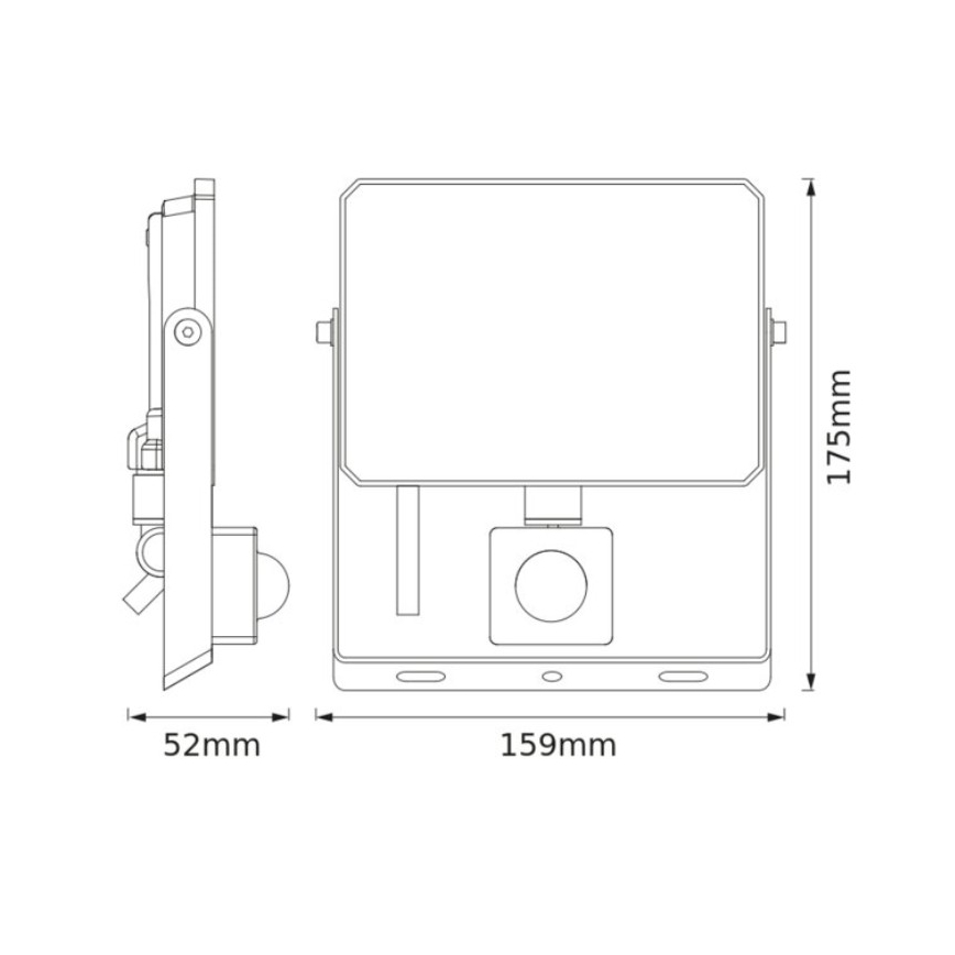 Osram - LED prožektorius su jutikliu FLOODLIGHT LED/30W/230V 4000K IP65