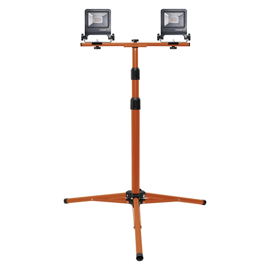 Osram - LED prožektorius su TRIPOD laikikliu 2xLED/20W/230V 4000K IP65 oranžinis/antracitas