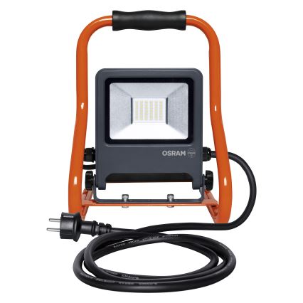 Osram - LED prožektorius su stovu R-STAND LED/30W/230V 4000K P44 oranžinis