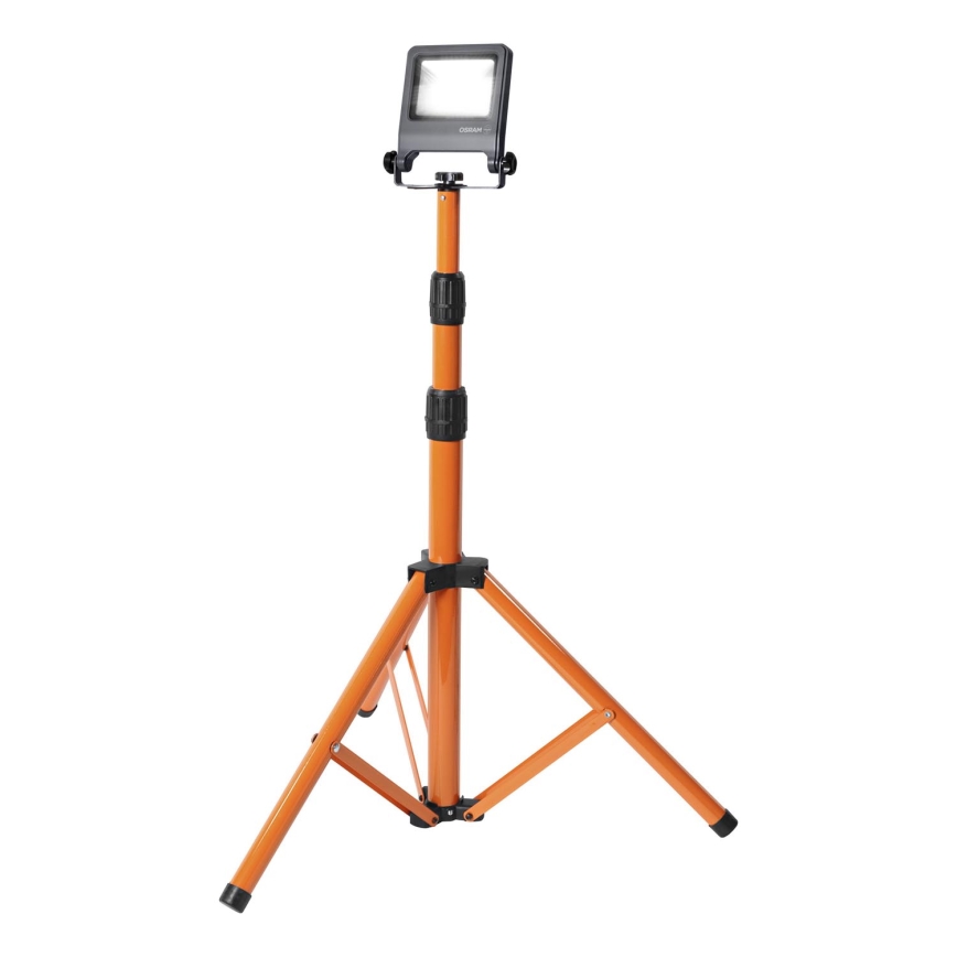 Osram - LED prožektorius su trikojiniu stovu TRIPOD LED/20W/230V 4000K IP65 oranžinis