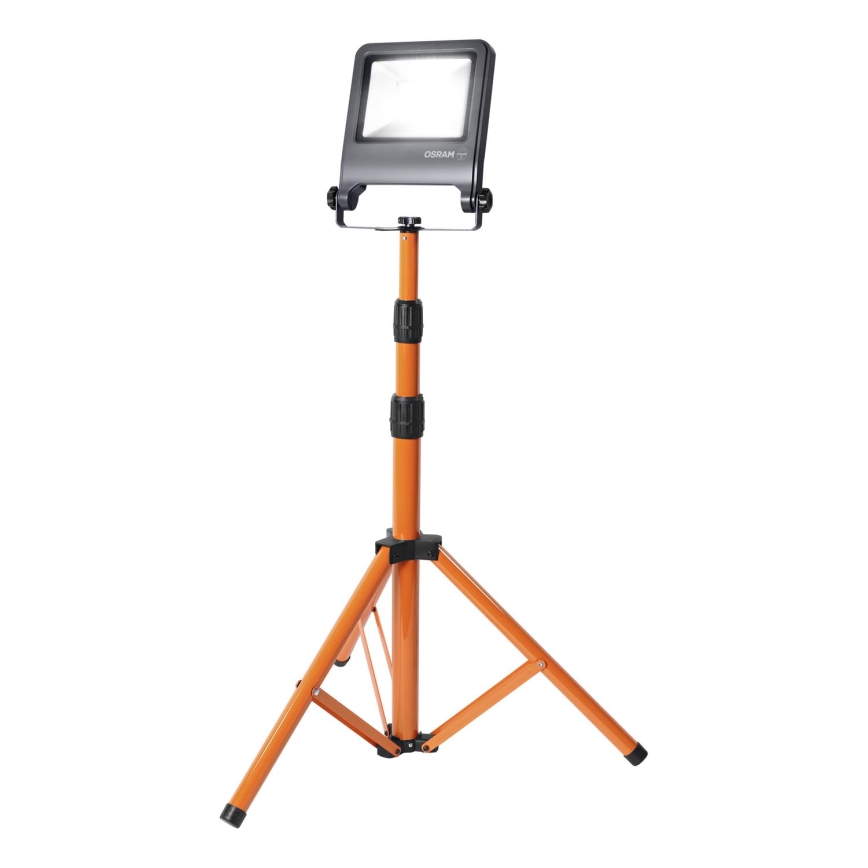 Osram - LED prožektorius su trikojiniu stovu TRIPOD LED/50W/230V 4000K IP65 oranžinis