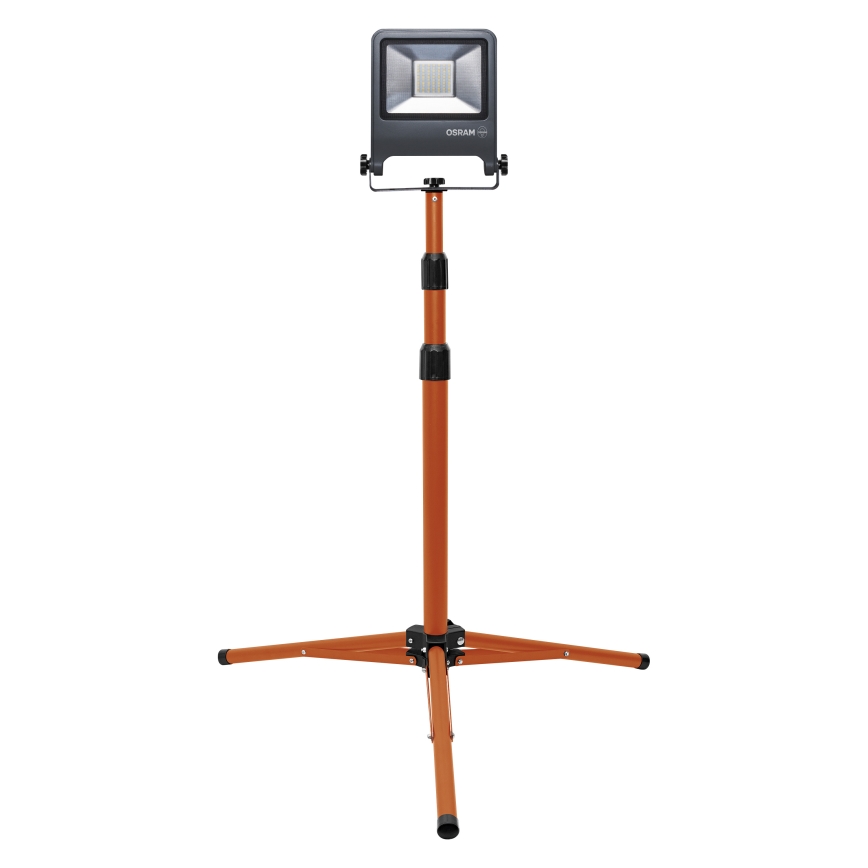 Osram - LED prožektorius su trikojiniu stovu TRIPOD LED/50W/230V 4000K IP65 oranžinis