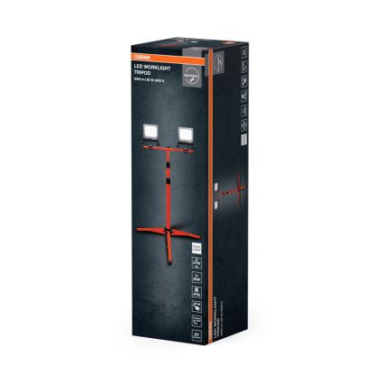 Osram - LED prožektorius su TRIPOD laikikliu 2xLED/30W/230V IP65