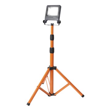 Osram - LED prožektorius su TRIPOD stovu LED/30W/230V 4000K IP65 oranžinis