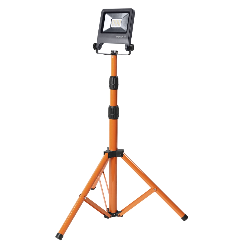 Osram - LED prožektorius su TRIPOD stovu LED/30W/230V 4000K IP65 oranžinis