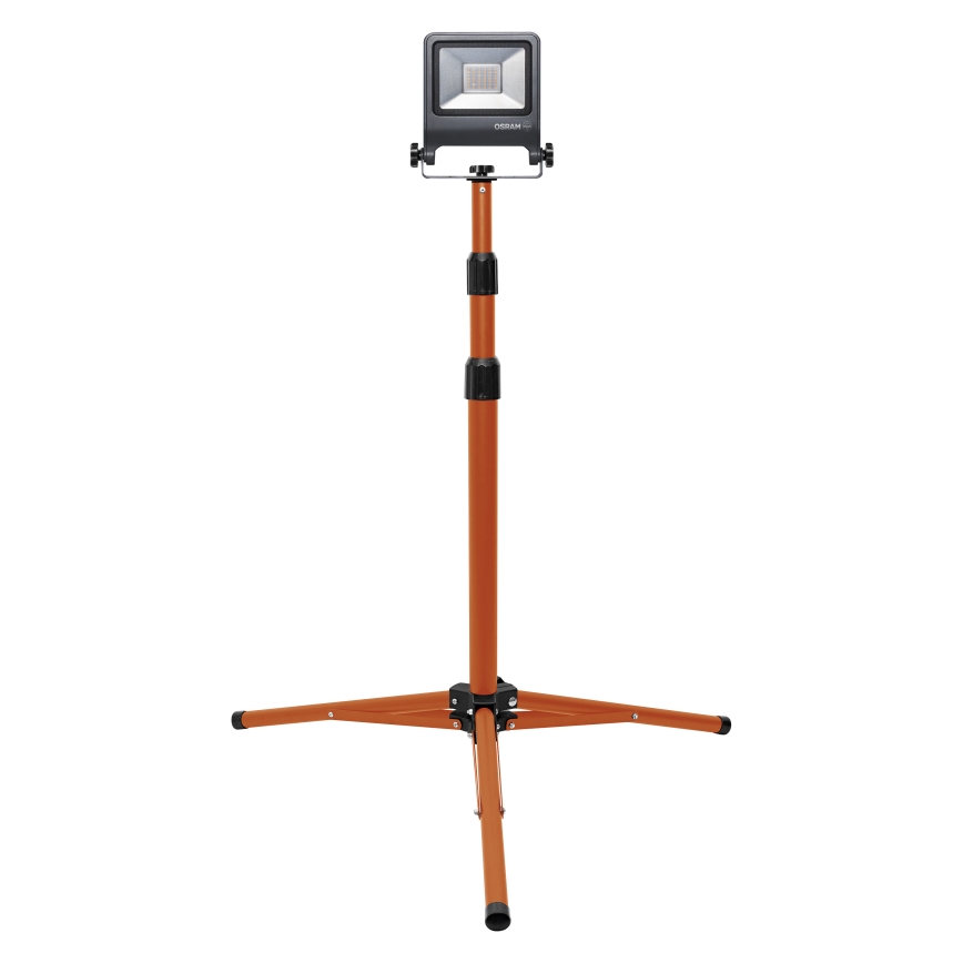 Osram - LED prožektorius su TRIPOD stovu LED/30W/230V 4000K IP65 oranžinis