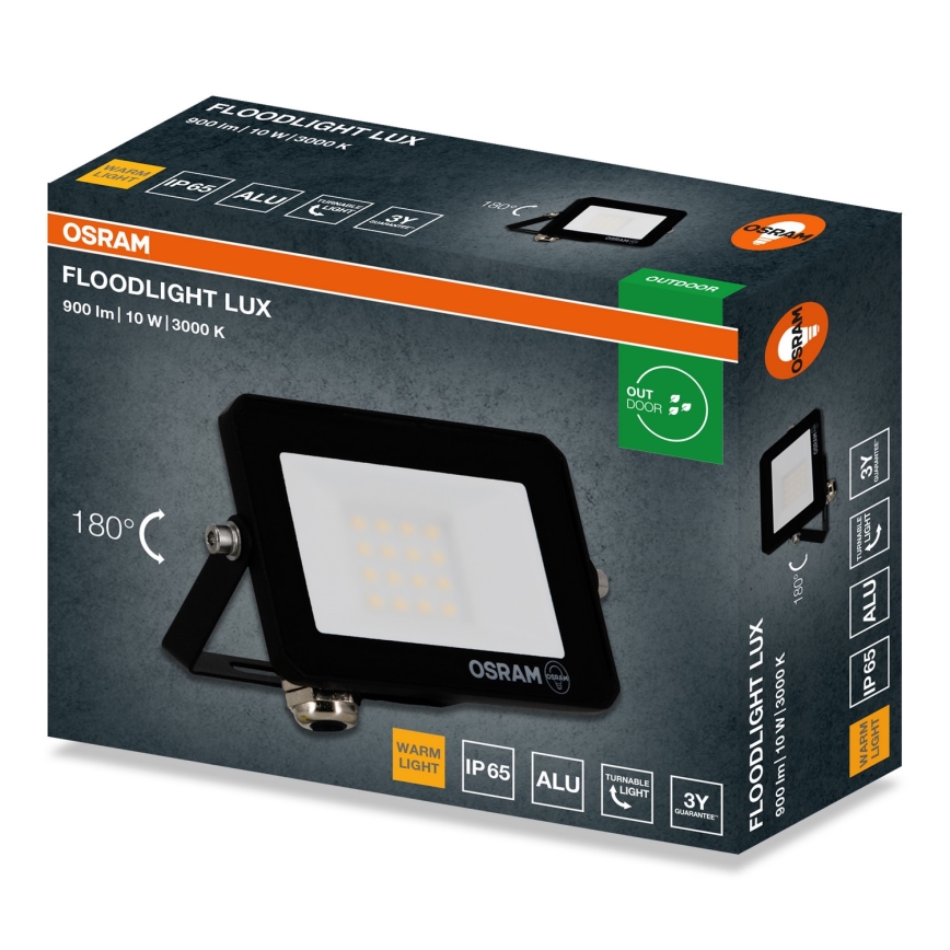 Osram - LED reflektorius FLOODLIGHT LED/10W/230V 3000K IP65