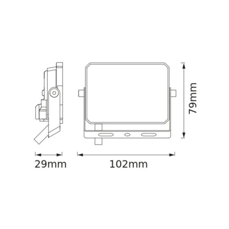 Osram - LED reflektorius FLOODLIGHT LED/10W/230V 3000K IP65
