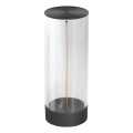 Osram - LED reguliuojama jutiklinė lauko stalinė lempa ENDURA STYLE LED/1,5W/5V 2500 mAh USB IP54 antracitas