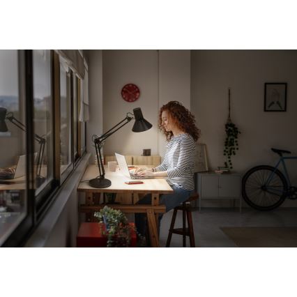 Osram - LED reguliuojama stalinė lempa OFFICE LINE LED/9W/230V 3000K juoda