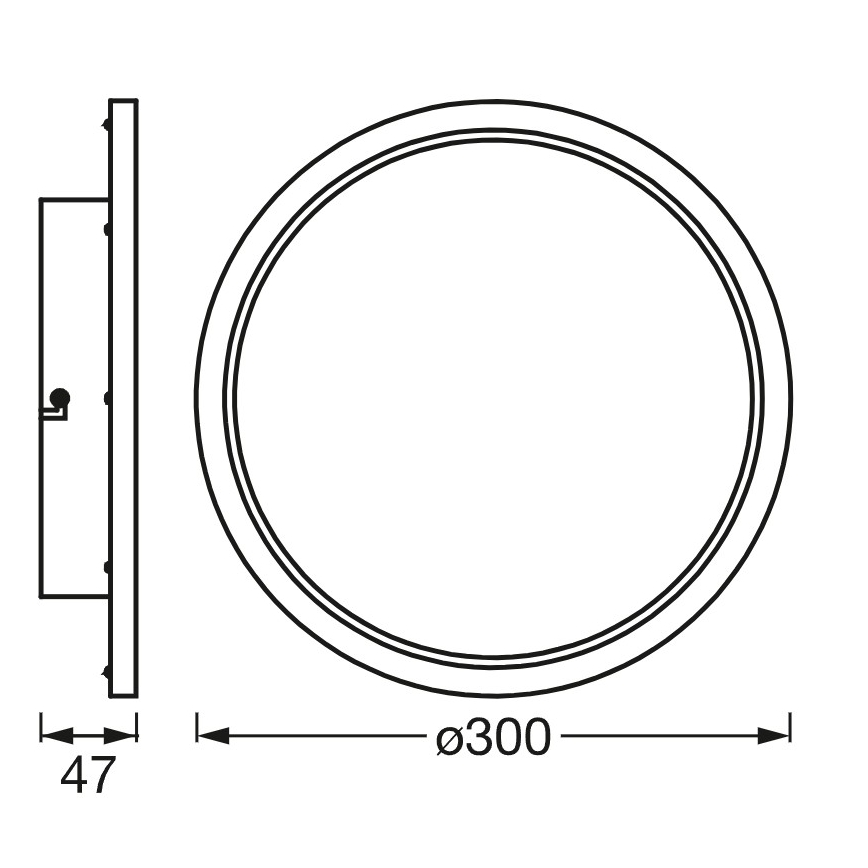 Osram - LED Reguliuojamas vonios lubų šviestuvas SMART+ DISC LED/18W/230V 3000-6500K IP44 Wi-Fi