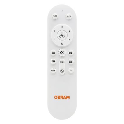 Osram - Dimeriuojamas LED lubinis ventiliatorius LESTE LED/15W/230V 3000/4000/6500K + nuotolinis valdymas