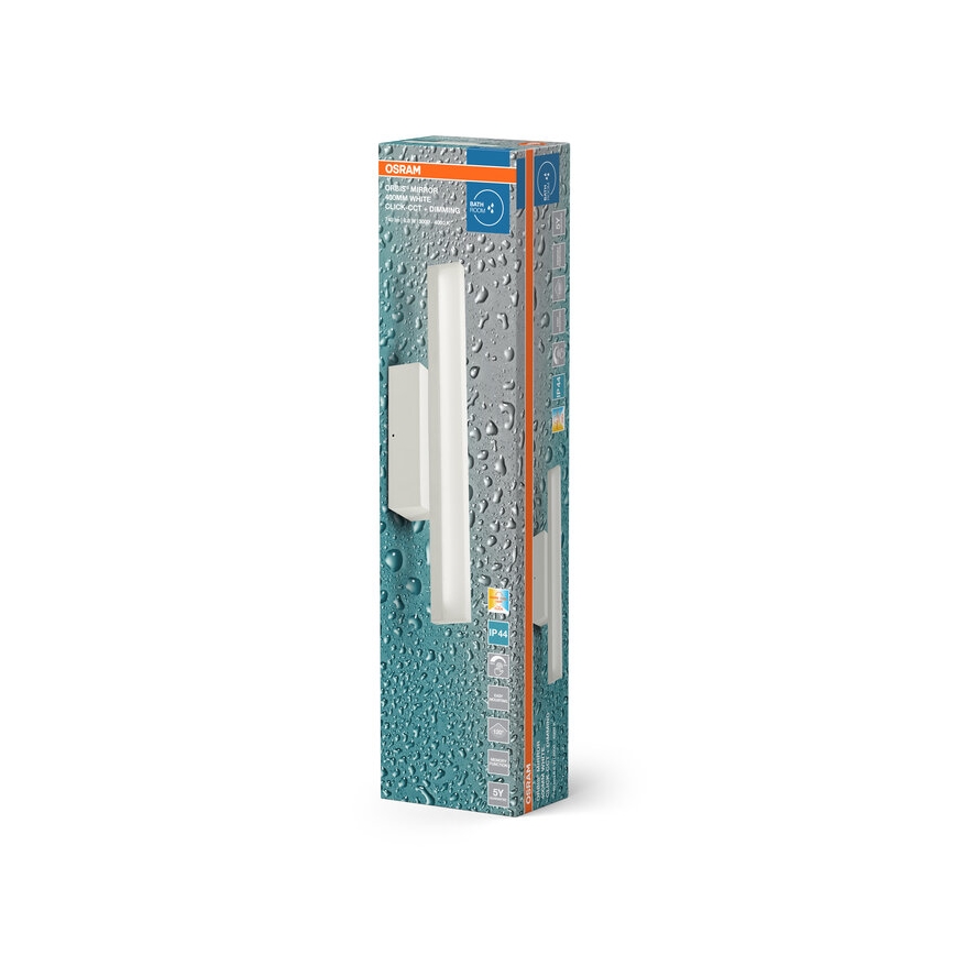 Osram - dimeriuojamas LED veidrodžio apšvietimas ORBIS MIRROR LED/6,8W/230V 40 cm 3000/4000K IP44 balta